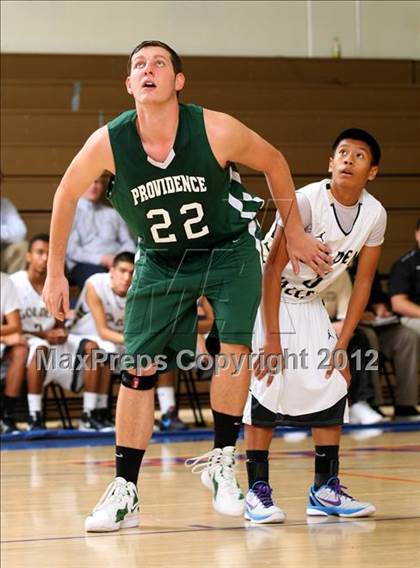 Thumbnail 1 in Providence vs. Golden Valley (Chaminade Holiday Classic) photogallery.
