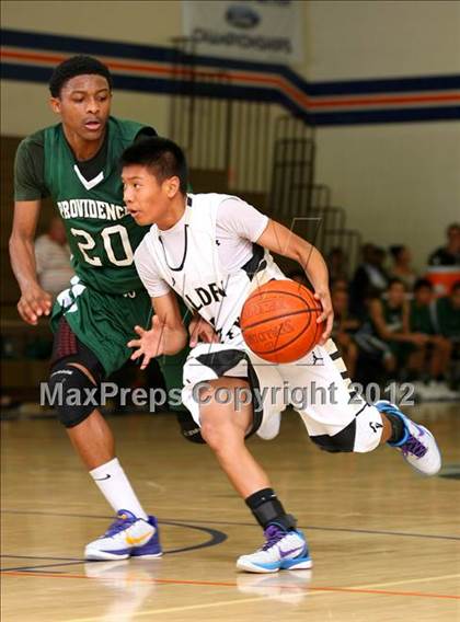 Thumbnail 1 in Providence vs. Golden Valley (Chaminade Holiday Classic) photogallery.