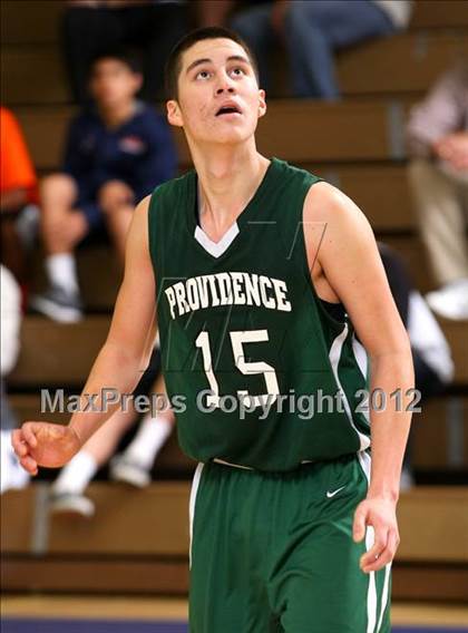 Thumbnail 1 in Providence vs. Golden Valley (Chaminade Holiday Classic) photogallery.