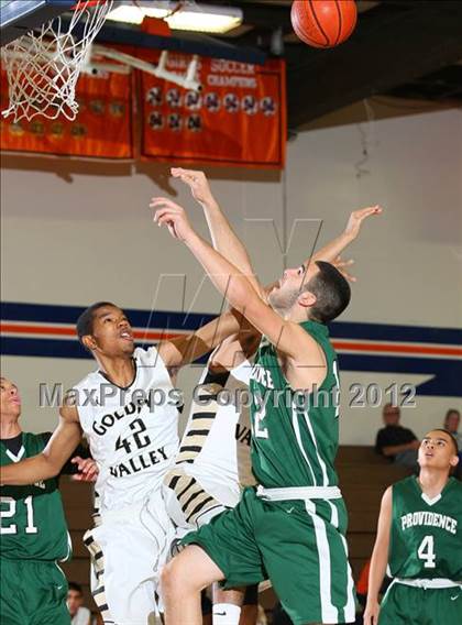 Thumbnail 1 in Providence vs. Golden Valley (Chaminade Holiday Classic) photogallery.