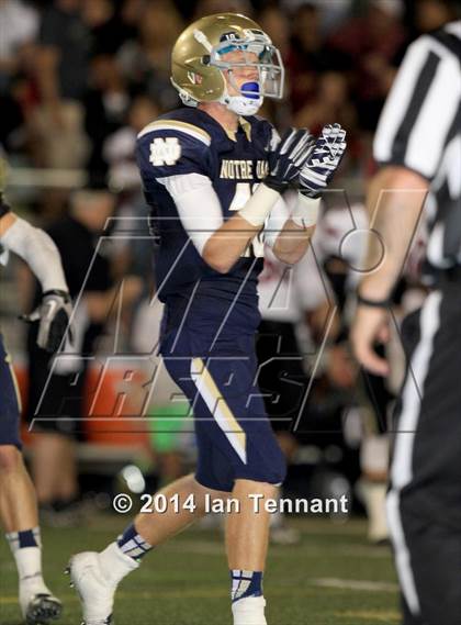 Thumbnail 1 in Oaks Christian @ Notre Dame photogallery.