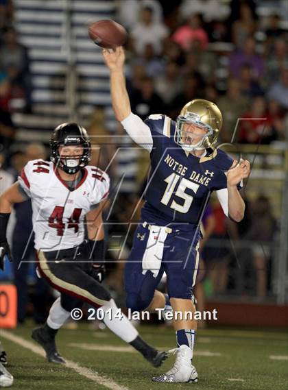 Thumbnail 2 in Oaks Christian @ Notre Dame photogallery.