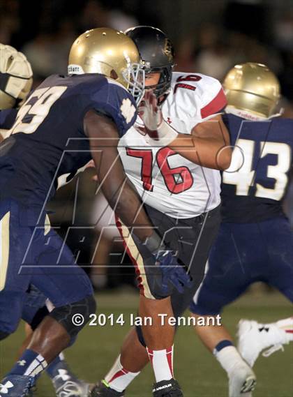 Thumbnail 3 in Oaks Christian @ Notre Dame photogallery.