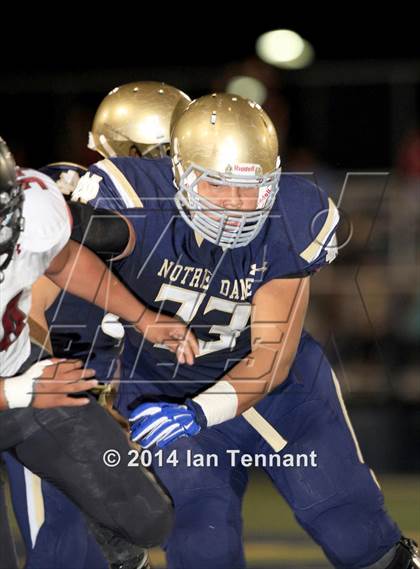 Thumbnail 3 in Oaks Christian @ Notre Dame photogallery.
