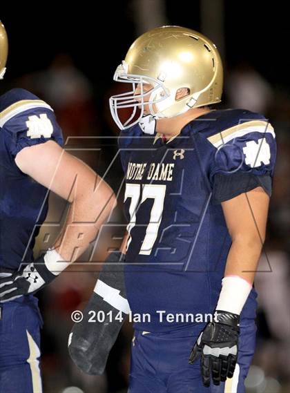 Thumbnail 2 in Oaks Christian @ Notre Dame photogallery.