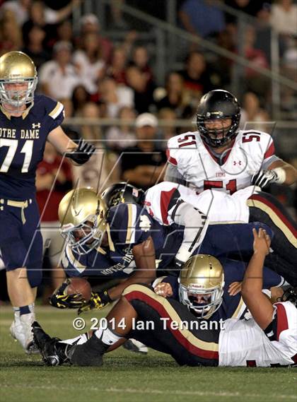 Thumbnail 2 in Oaks Christian @ Notre Dame photogallery.