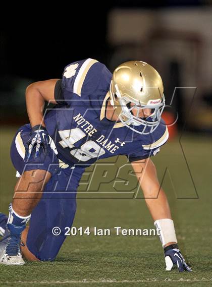 Thumbnail 3 in Oaks Christian @ Notre Dame photogallery.
