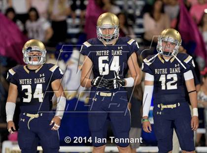 Thumbnail 1 in Oaks Christian @ Notre Dame photogallery.
