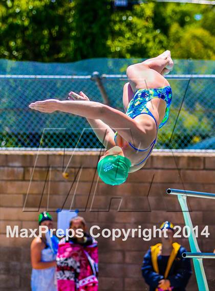 Thumbnail 1 in CIF SJS Girls Diving Championships photogallery.