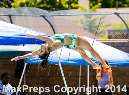 Thumbnail 3 in CIF SJS Girls Diving Championships photogallery.