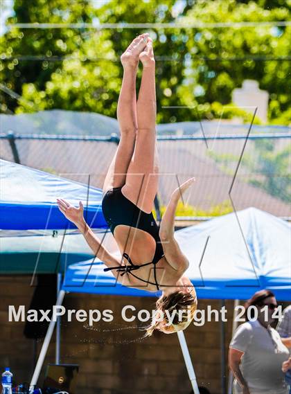 Thumbnail 1 in CIF SJS Girls Diving Championships photogallery.