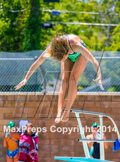 Thumbnail 1 in CIF SJS Girls Diving Championships photogallery.