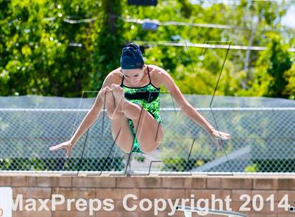 Thumbnail 2 in CIF SJS Girls Diving Championships photogallery.