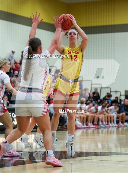 Thumbnail 2 in Pottsboro vs. S & S Consolidated (UIL 3A Area Playoff) photogallery.