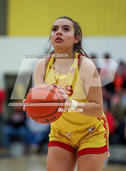 Thumbnail 3 in Pottsboro vs. S & S Consolidated (UIL 3A Area Playoff) photogallery.