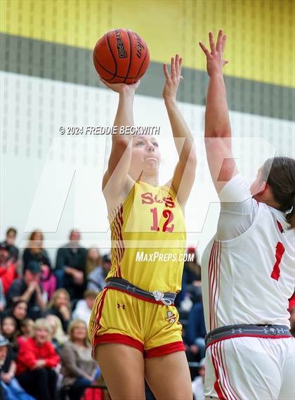 Thumbnail 1 in Pottsboro vs. S & S Consolidated (UIL 3A Area Playoff) photogallery.
