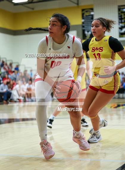 Thumbnail 1 in Pottsboro vs. S & S Consolidated (UIL 3A Area Playoff) photogallery.