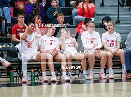 Thumbnail 2 in Pottsboro vs. S & S Consolidated (UIL 3A Area Playoff) photogallery.