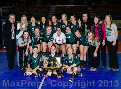 Thumbnail 3 in Fleming vs. Caliche (CHSAA 1A Championship) photogallery.