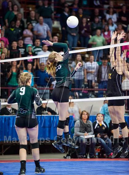 Thumbnail 2 in Fleming vs. Caliche (CHSAA 1A Championship) photogallery.