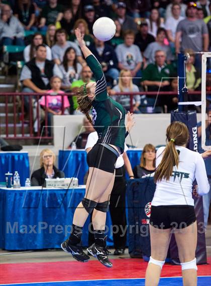 Thumbnail 3 in Fleming vs. Caliche (CHSAA 1A Championship) photogallery.