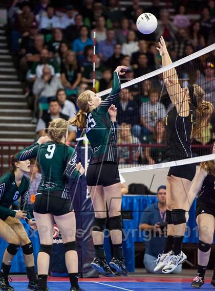 Thumbnail 1 in Fleming vs. Caliche (CHSAA 1A Championship) photogallery.