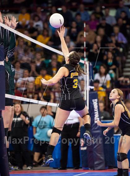 Thumbnail 2 in Fleming vs. Caliche (CHSAA 1A Championship) photogallery.