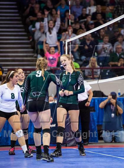 Thumbnail 1 in Fleming vs. Caliche (CHSAA 1A Championship) photogallery.