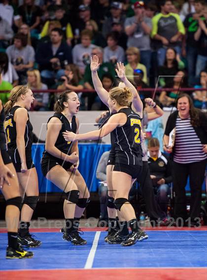 Thumbnail 1 in Fleming vs. Caliche (CHSAA 1A Championship) photogallery.