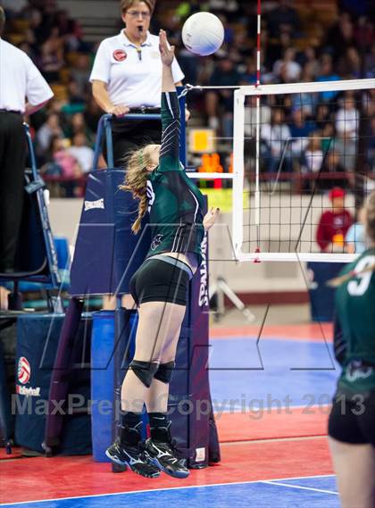 Thumbnail 3 in Fleming vs. Caliche (CHSAA 1A Championship) photogallery.