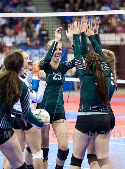 Thumbnail 1 in Fleming vs. Caliche (CHSAA 1A Championship) photogallery.