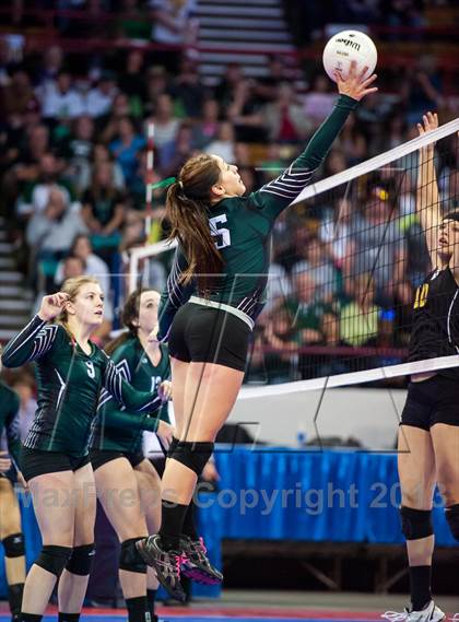 Thumbnail 3 in Fleming vs. Caliche (CHSAA 1A Championship) photogallery.
