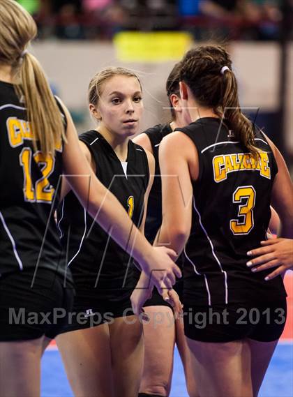 Thumbnail 1 in Fleming vs. Caliche (CHSAA 1A Championship) photogallery.
