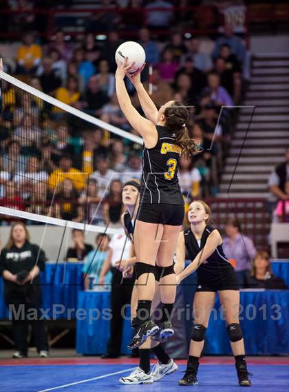 Thumbnail 1 in Fleming vs. Caliche (CHSAA 1A Championship) photogallery.