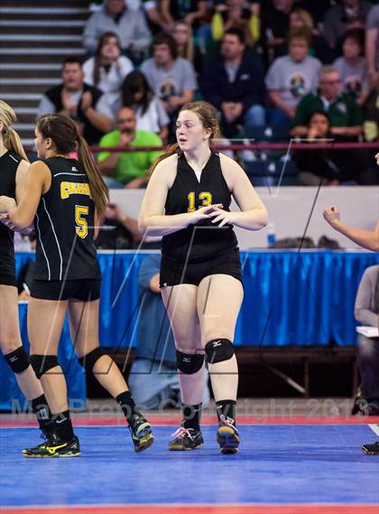 Thumbnail 1 in Fleming vs. Caliche (CHSAA 1A Championship) photogallery.