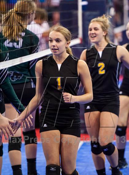 Thumbnail 3 in Fleming vs. Caliche (CHSAA 1A Championship) photogallery.