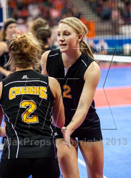 Thumbnail 1 in Fleming vs. Caliche (CHSAA 1A Championship) photogallery.