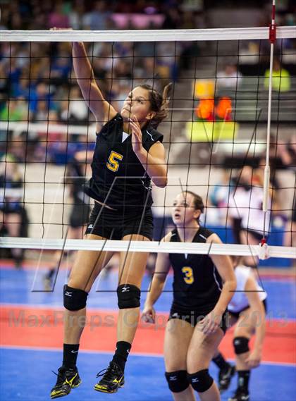 Thumbnail 2 in Fleming vs. Caliche (CHSAA 1A Championship) photogallery.