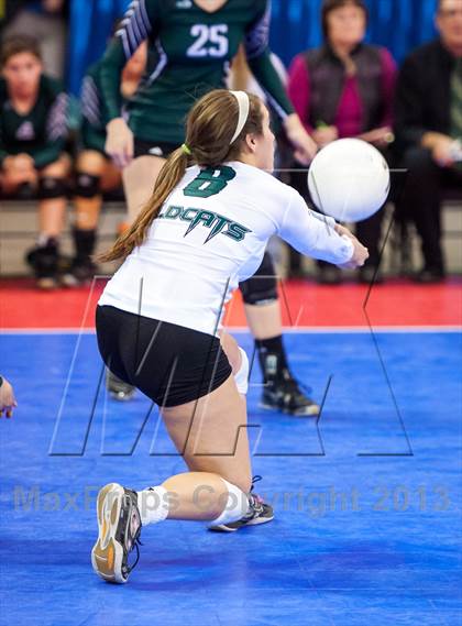 Thumbnail 2 in Fleming vs. Caliche (CHSAA 1A Championship) photogallery.