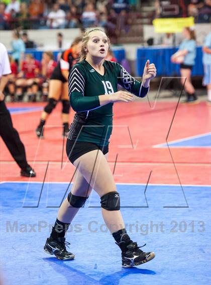 Thumbnail 3 in Fleming vs. Caliche (CHSAA 1A Championship) photogallery.