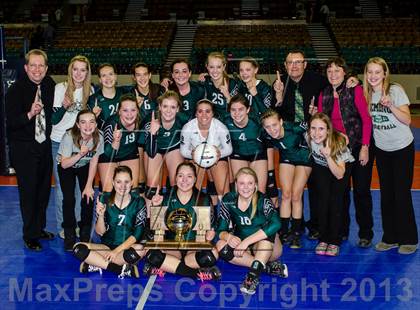 Thumbnail 1 in Fleming vs. Caliche (CHSAA 1A Championship) photogallery.