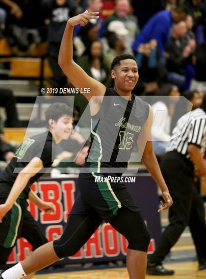 Thumbnail 2 in Moreau Catholic @ Bishop O'Dowd (CIF NCS D2 Final) photogallery.