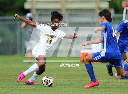 Thumbnail 3 in Northwood Temple Academy vs  Riverside Christian Academy (BBA Soccer Jamboree) photogallery.
