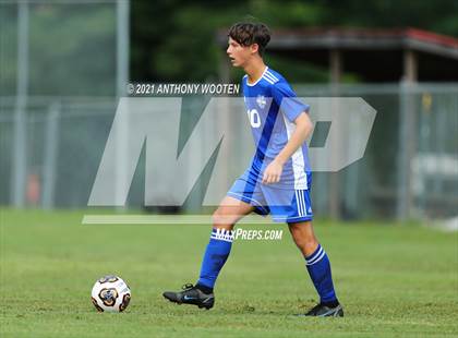 Thumbnail 3 in Northwood Temple Academy vs  Riverside Christian Academy (BBA Soccer Jamboree) photogallery.
