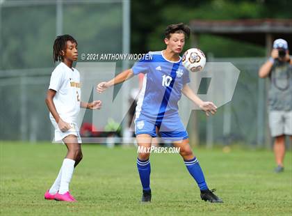 Thumbnail 2 in Northwood Temple Academy vs  Riverside Christian Academy (BBA Soccer Jamboree) photogallery.