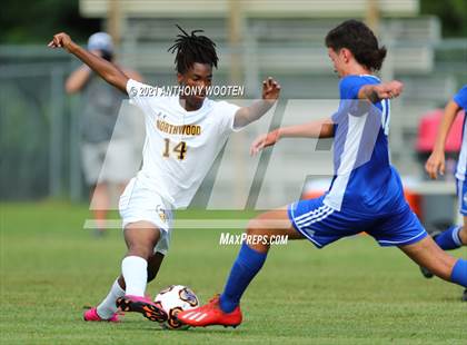 Thumbnail 1 in Northwood Temple Academy vs  Riverside Christian Academy (BBA Soccer Jamboree) photogallery.
