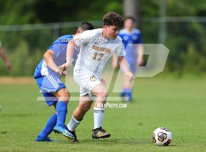 Thumbnail 2 in Northwood Temple Academy vs  Riverside Christian Academy (BBA Soccer Jamboree) photogallery.