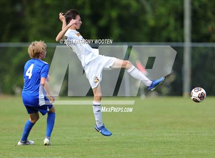 Thumbnail 3 in Northwood Temple Academy vs  Riverside Christian Academy (BBA Soccer Jamboree) photogallery.
