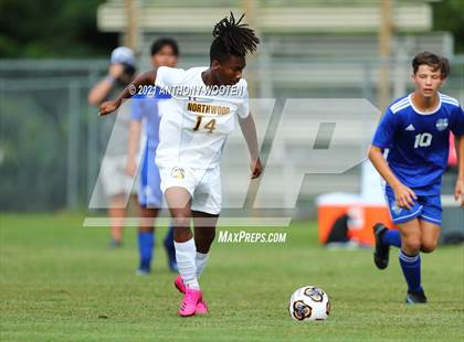 Thumbnail 3 in Northwood Temple Academy vs  Riverside Christian Academy (BBA Soccer Jamboree) photogallery.