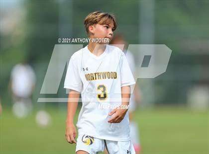 Thumbnail 1 in Northwood Temple Academy vs  Riverside Christian Academy (BBA Soccer Jamboree) photogallery.